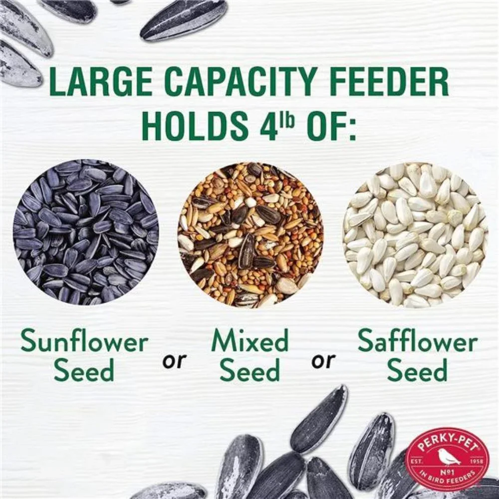 Squirrel-Be-Gone Max Large Wild Bird Feeder with Flexports,Squirrel Proof Feeder